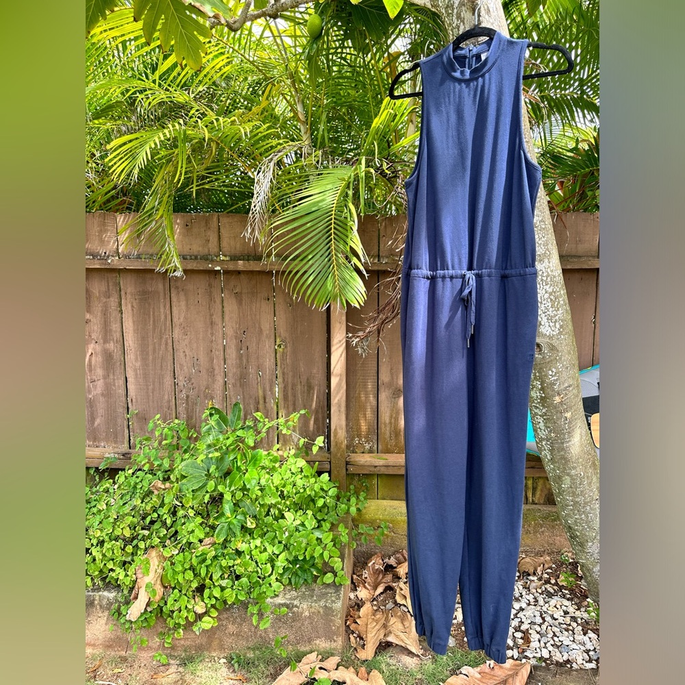 Sweaty Betty Kaya Jumpsuit Navy Blue Size S